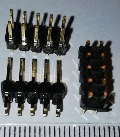 lišta 2x5pin .. balení 100ks za 100Kč