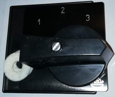 štítek OBZOR 1-2-3 s knoflíkem, sada, nepoužité