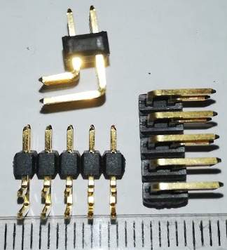 konektor 10pin 90° 2x5pin SLK 4/25/10 G  .. balení 85ks za 95Kč