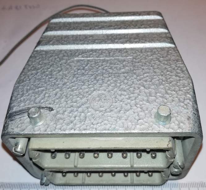 konektor 2x16pin samec koncový, použitý  .. cena na dotaz / price on request