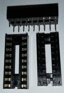 patice DIL18 obyčejná... balení 130 patic za 100Kč