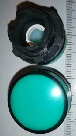 prosvětlovací hlavice zelená