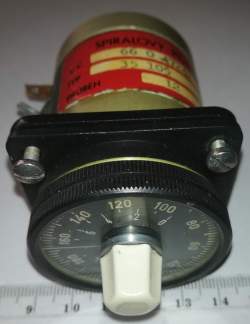 spirálový potenciometr 35 105, 49.820,0 ohm, 3.B, starší  .. cena na dotaz / price on request