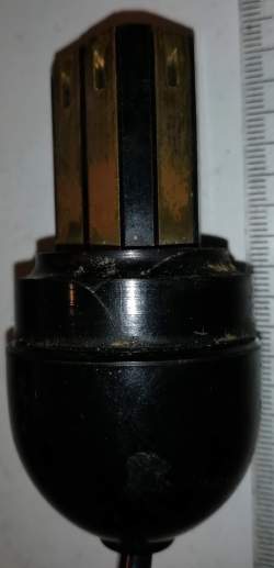 telefonní konektor, TESLA, starý typ použitý  .. cena na dotaz / price on request