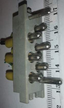 konektor TGL 6pin samec pájený,   .. cena na dotaz / price on request