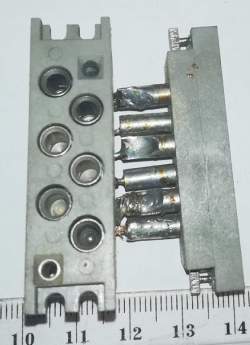 konektor TGL 6pin samice pájený,   .. cena na dotaz / price on request