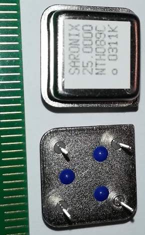 oscilátor 25.0 MHz SARONIX