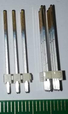 6 pol stiftleiste 180G 2R  .. balení 25ks za 80Kč