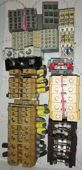 MIX svorek na DIN lištu .. balení 40ks za 90Kč