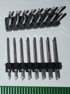 lišta 2x8 pin 180G 2R .. balení 34ks za 90Kč