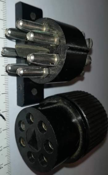 konektor, neznámý typ,  samec+ samice   .. cena na dotaz / price on request