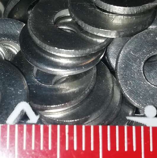 není skladem - podložka M4 - SHB-DIN7349-A2-D4,3 .. balení  500ks za 90Kč