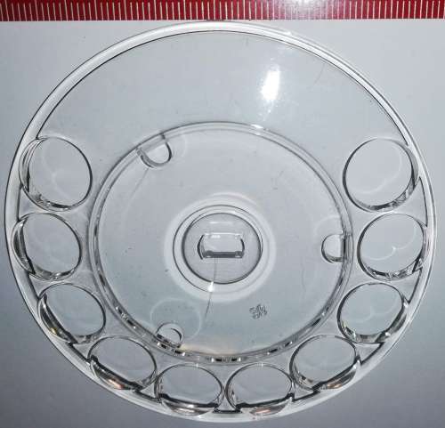 plastová točna číselníku z telefonních přístrojů