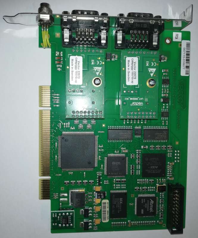 vector CANboardXL + 2x CANpiggy 1057Gcap .. cena na dotaz / price on request