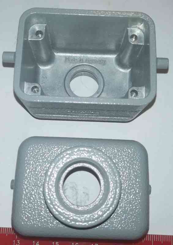 krytka HARTING HAN 40x60mm,  neurčený typ