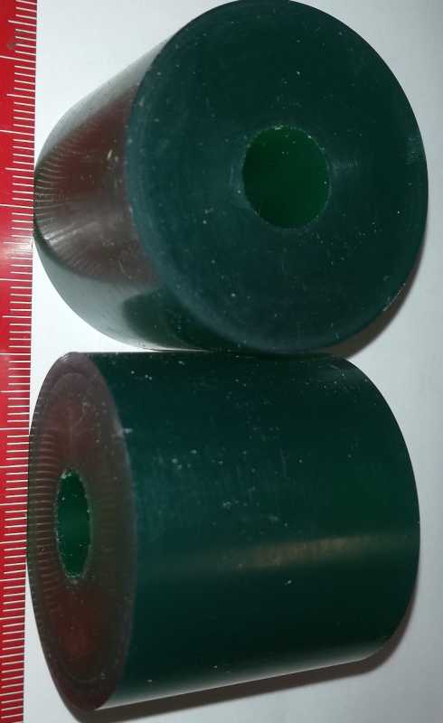 tlumicí prvek 40x35x12mm - 35mm výška, 40mm průměr, 12mm průchod