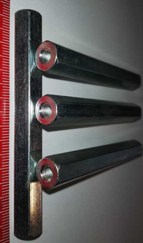 distanční sloupek B M5x10-80-10-M5