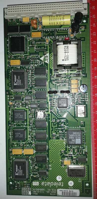 osazená deska na ND (PP15654) s XC3042A x 2, a další IO