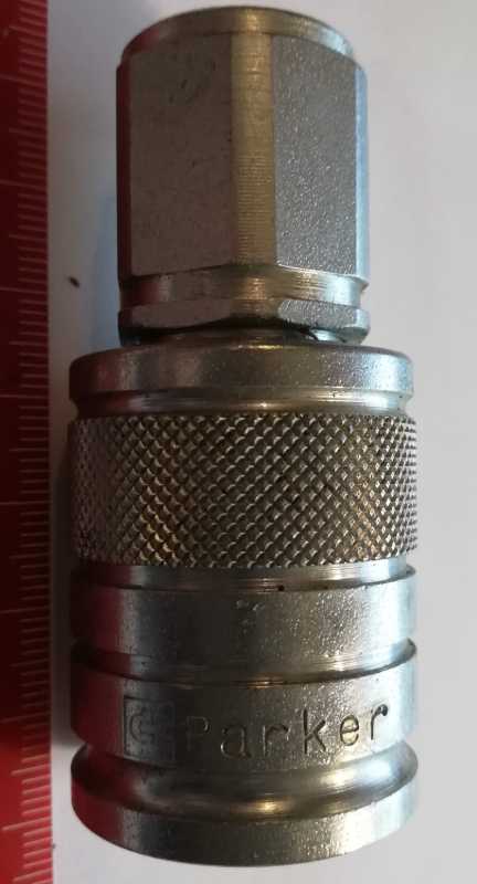 spojka pro hydrauliku .. PARKER ( délka 67mm)