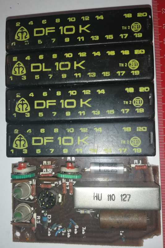 deska s moduly METRA 3x DF10K, 1x DL10K    .. cena na dotaz / price on request