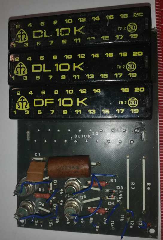 deska s moduly METRA 1x DF10K, 2x DL10K    .. cena na dotaz / price on request