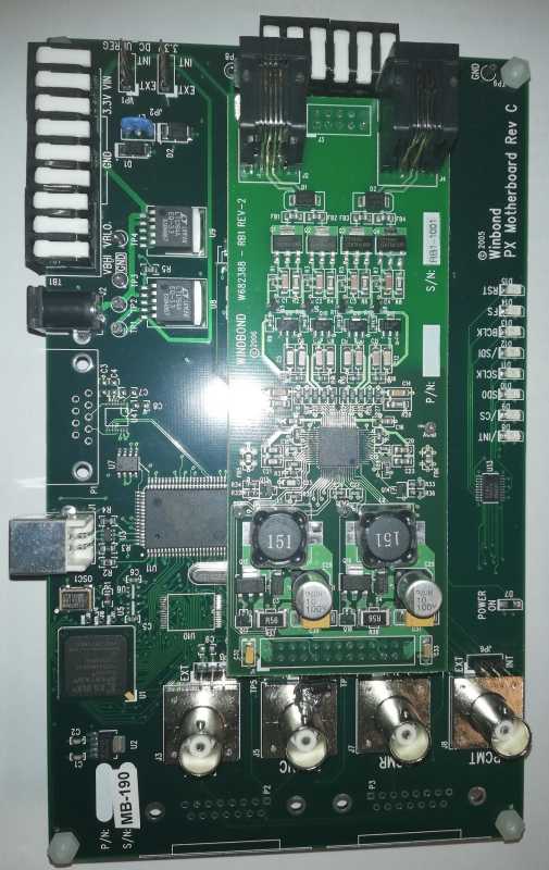 osazená deska WINBOND na rozebrání, na náhradní díly