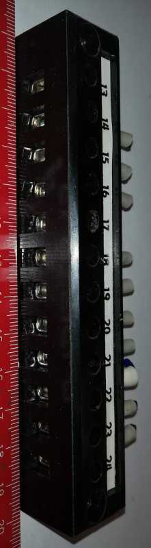 svorkovnice 12pin, starší typ