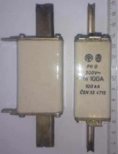 pojistka PH0 100A 500V