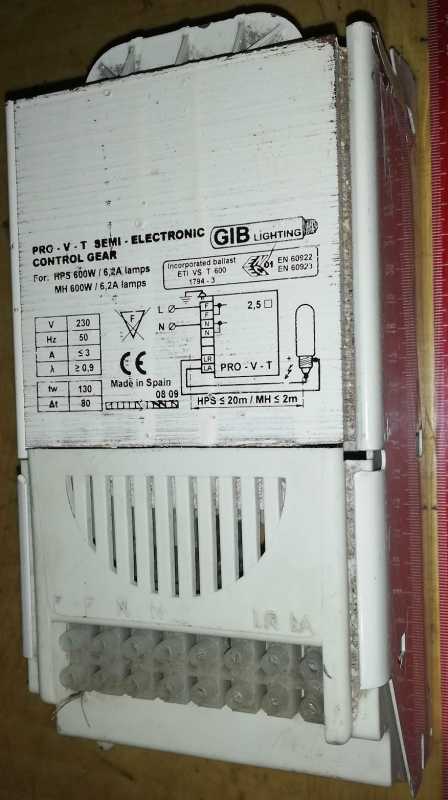 PRO-V-T-SEMI-ELECTRONIC control gear .. požitý/used   .. cena na dotaz / price on request