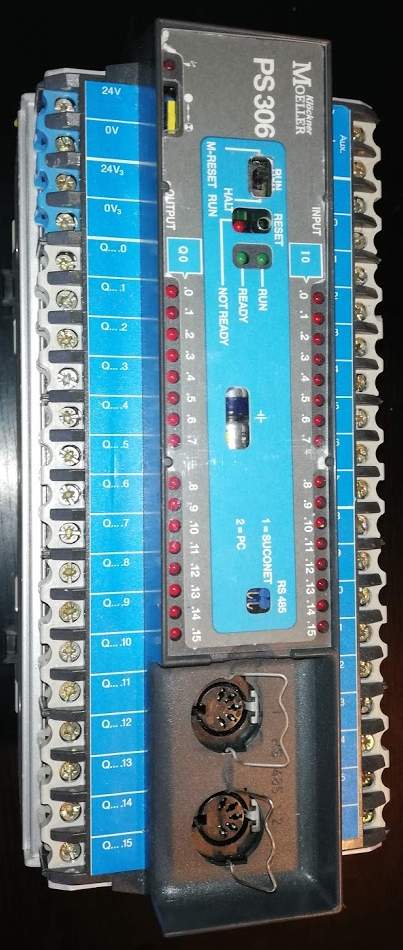 Moeller PS306-DC-EE 24Vdc - Programmable Logic Controller (PLC), použitý  .. cena na dotaz / price on request