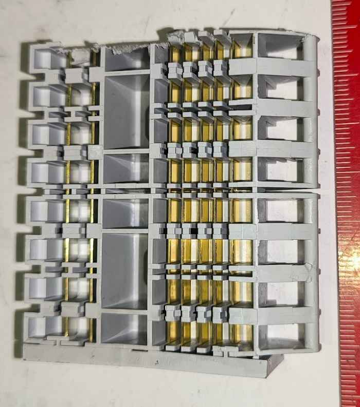PTX - sběrnice pro Siemens PTM1 - uříznuto na 2 moduly  .. cena na dotaz / price on request