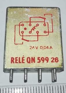 relé QN59926 - 24V 0,04A   .. cena na dotaz / price on request
