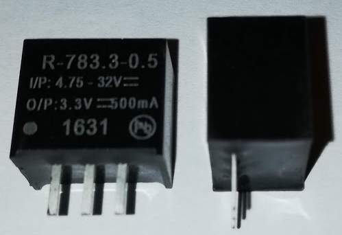 R-783.3-0.5  ..  DC DC CONVERTER 3.3V 2W RECOM