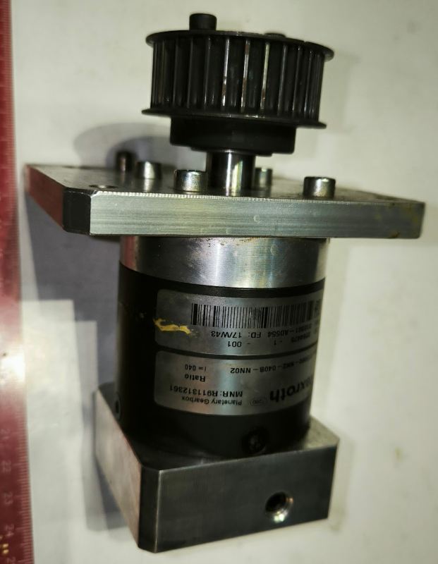 REXROTH planetary gearbox MNR:R911312361, GTE060-NN2-040B-NN02,1:40,  sestava dle foto  .. použitý / used