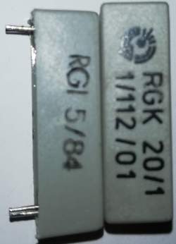 jazyčkové relé RFT RGK20/1 1/112/01 pájené .. cena na dotaz / price on request