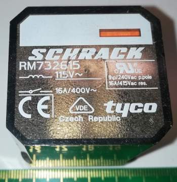 RM732615 relé Schrack  .. cena na dotaz / price on request