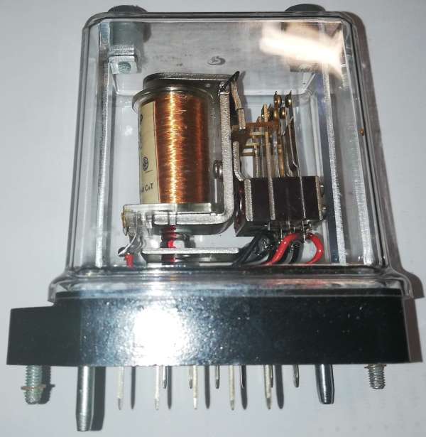 není skladem - relé RP102PA 24Vss 4P, z demontáže