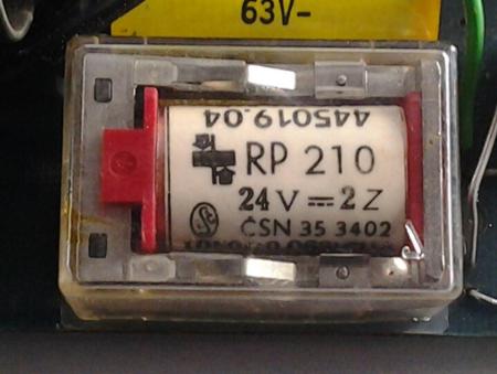 RP210 - 24Vss 2P pájené  .. cena na dotaz / price on request