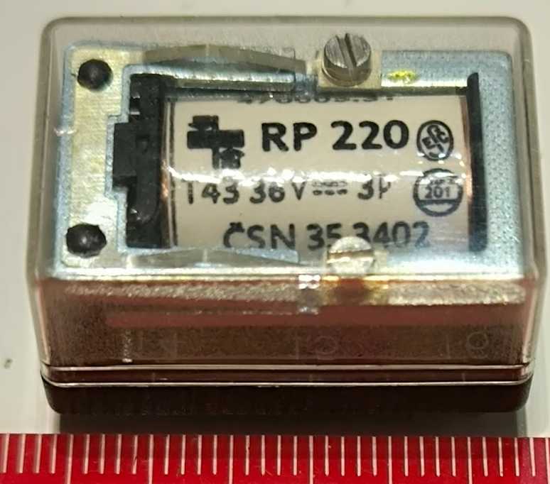 relé RP220 36Vss 3P  .. cena na dotaz / price on request