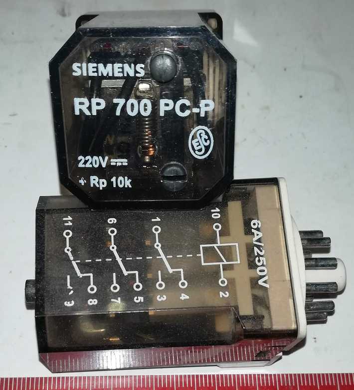 relé RP700PC-P 220Vss 3P   .. cena na dotaz / price on request