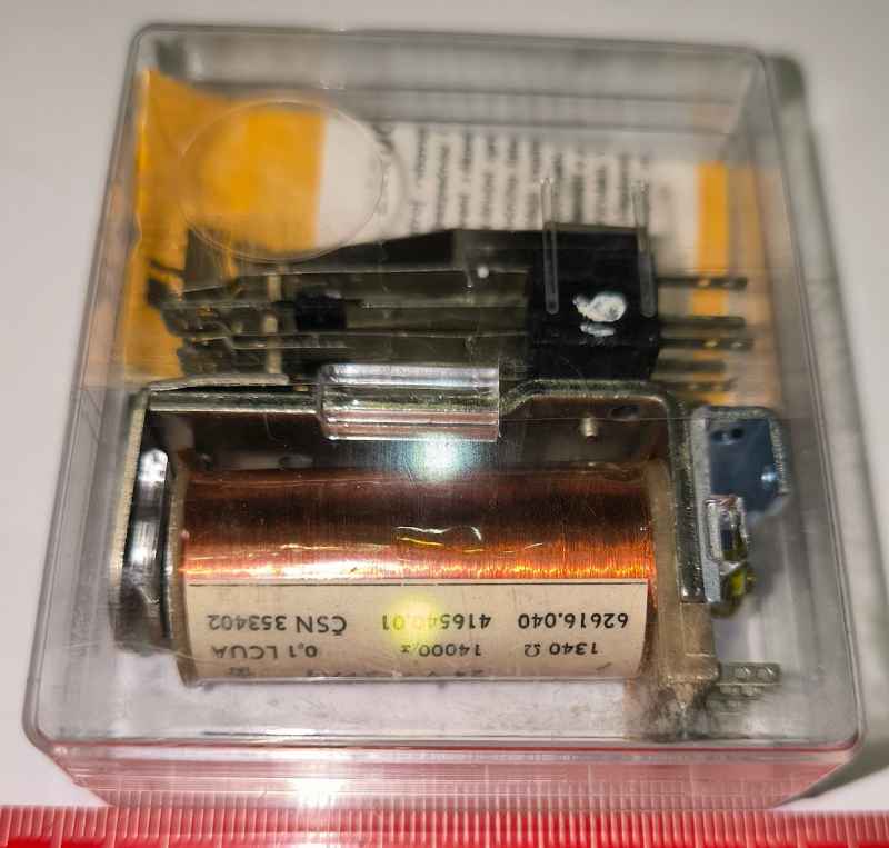 relé RP800 S1 V 24Vss 3P Ag, nové   .. cena na dotaz / price on request