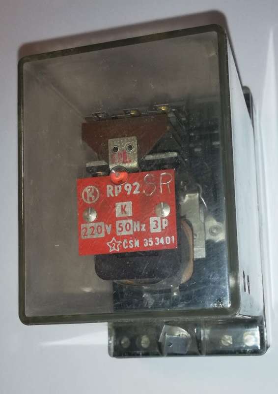 relé RP92K 220V 50Hz 3P SR  .. cena na dotaz / price on request