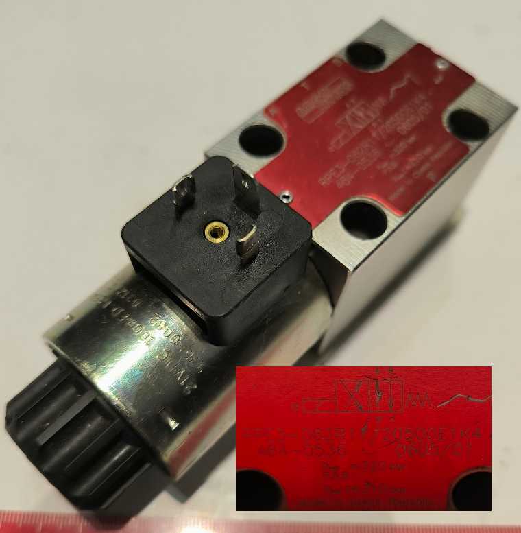 RPE3-062R11/20500E1K4 -  ARGO-HYTOS Rozvaděč - 21Vdc  .. cena na dotaz / price on request