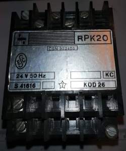 RPK20 24V 50Hz KC  .. cena na dotaz / price on request