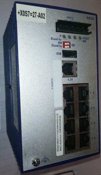 RS20 rail switch Hirschmann, použitý .. cena na dotaz / price on request