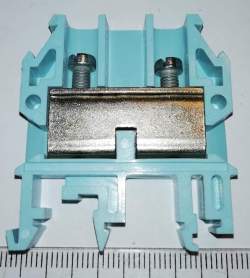 řadová svorkovnice RSA10 modrá .. balení 7ks