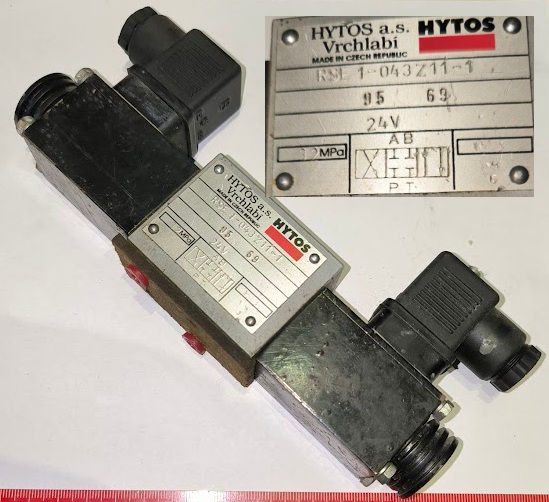 RSE1-043Z11-1 +  2x elektromagnet 24V - HYTOS .. cena na dotaz / price on request