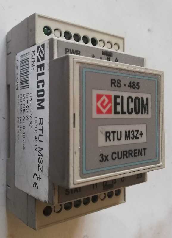 ELCOM RTU M3Z+ .. použitý / used   .. cena na dotaz / price on request