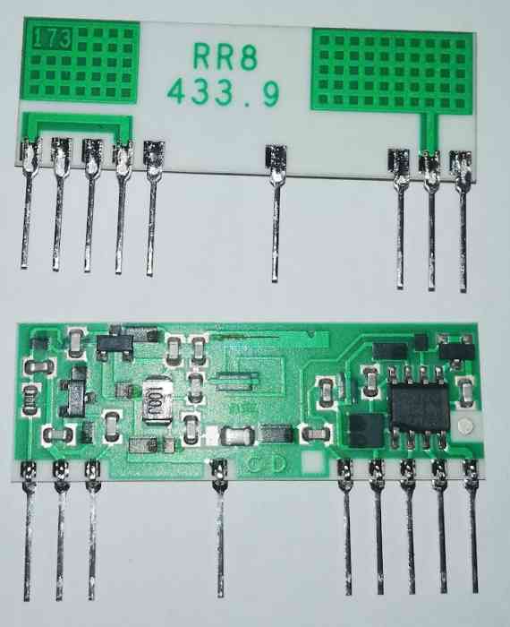 není skladem - RX modul 433,9MHz , typ RR8