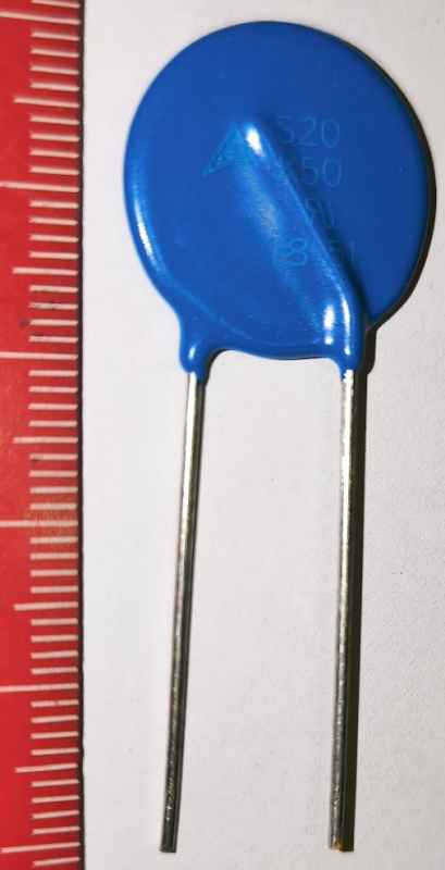 S20K50 (MOV) Metal Oxide Varistor B72220S0500K101 .. balení 10 ks za 90Kč